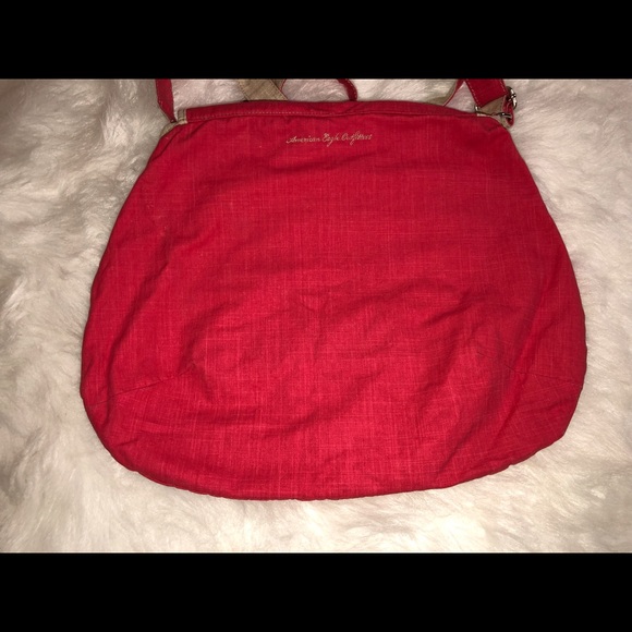 American Eagle Large Crossbody/Weekender Satchel Beach Bag - Picture 6 of 9